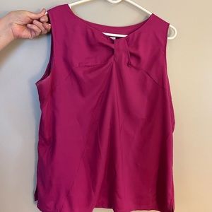 Knot-top Shell Blouse